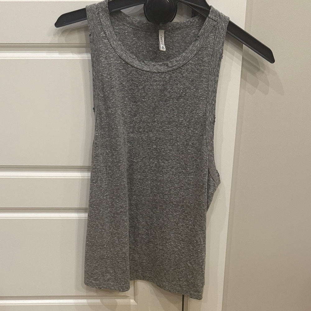 Z Supply Heather Gray Muscle Tee